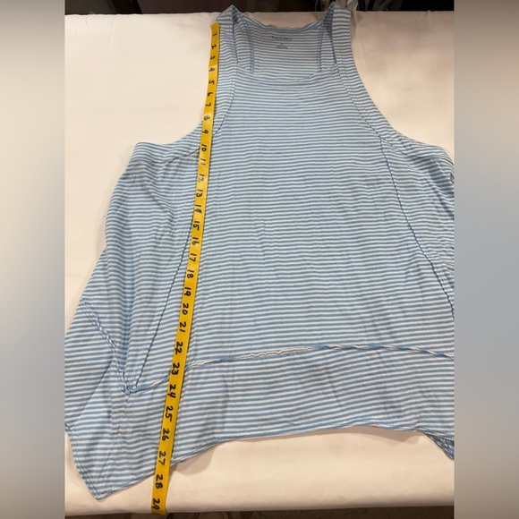 PILCRO Light Blue and White Striped Swing Tank size S - Picture 16 of 16